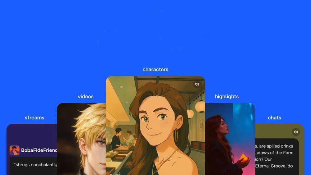 Character.ai thêm tính năng mạng xã hội vào ứng dụng