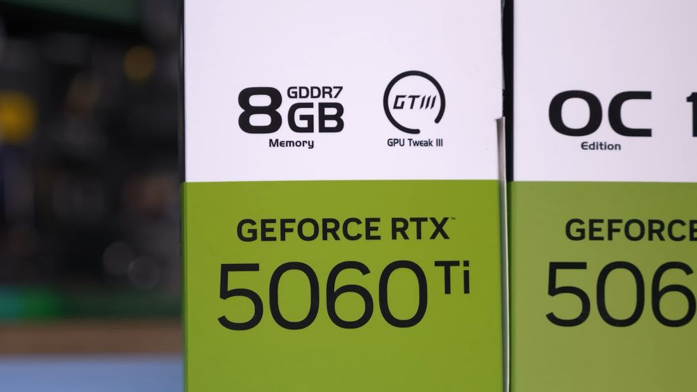 GPU 8GB Nhất-Nhì của năm 2025
