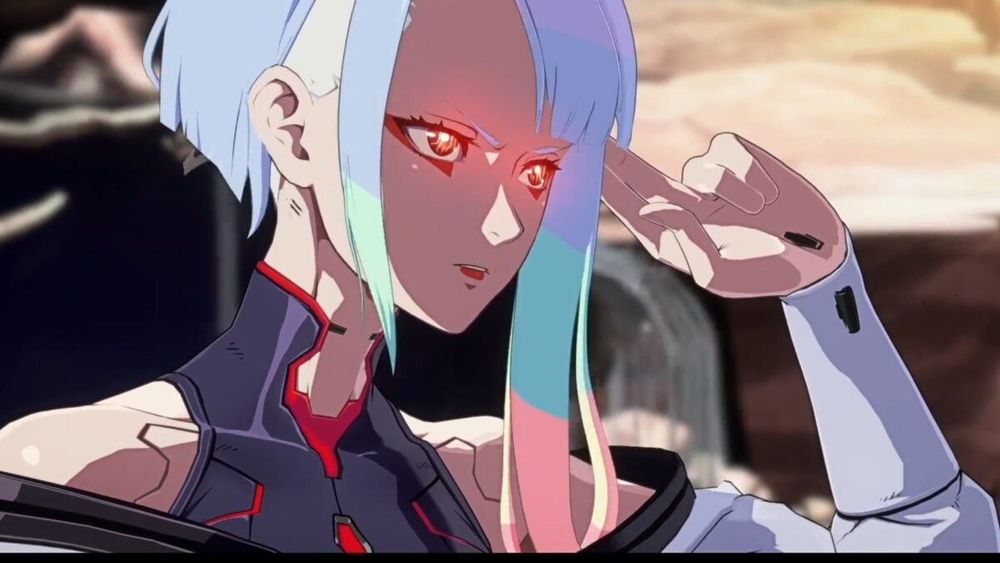 Sao của 'Cyberpunk: Edgerunners', Lucy, cuối cùng đã xuất hiện trong 'Guilty Gear Strive'