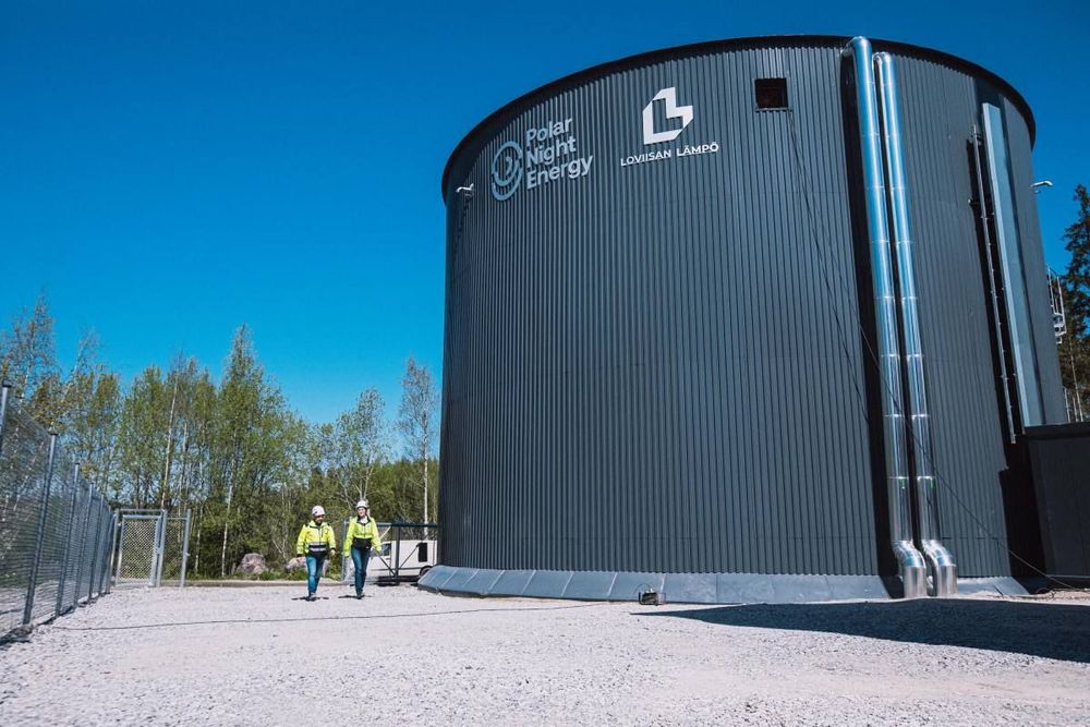 Finland activates the world's largest sand battery, showing promising economics