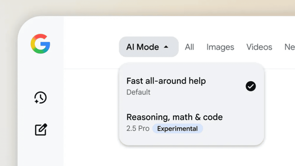 Google AI mode is expanding its capabilities with a larger AI from Gemini
