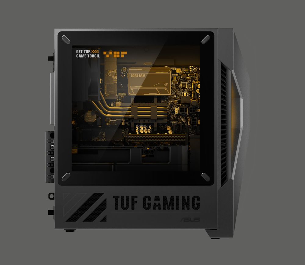 Máy bàn Asus TUF Gaming T500 sử dụng CPU di động để cải thiện khả năng tản nhiệt tốt hơn
