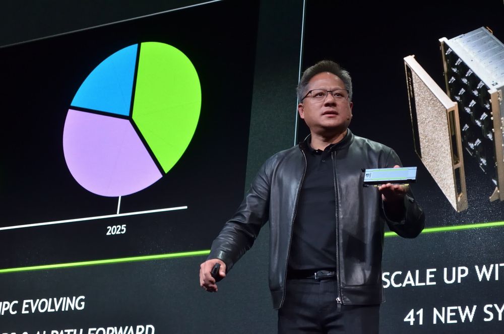 Nvidia's Jensen Huang praises U.S. trade moves and warns of China's AI progress