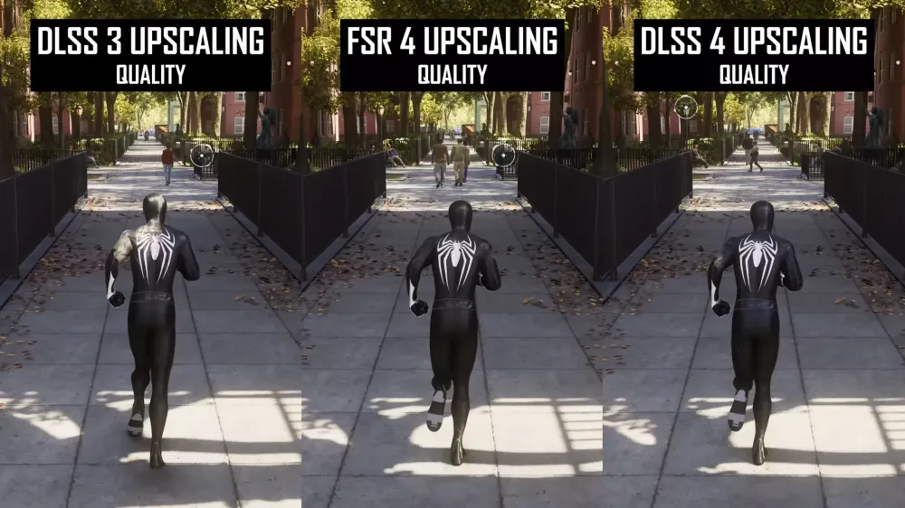 So sánh công nghệ nâng cấp đồ họa AMD FSR 4 và Nvidia DLSS 4 ở độ phân giải 4K