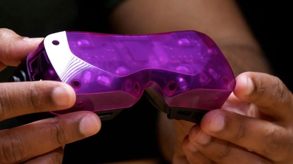 The atomic purple Game Boy of VR headsets is here, and it's glorious