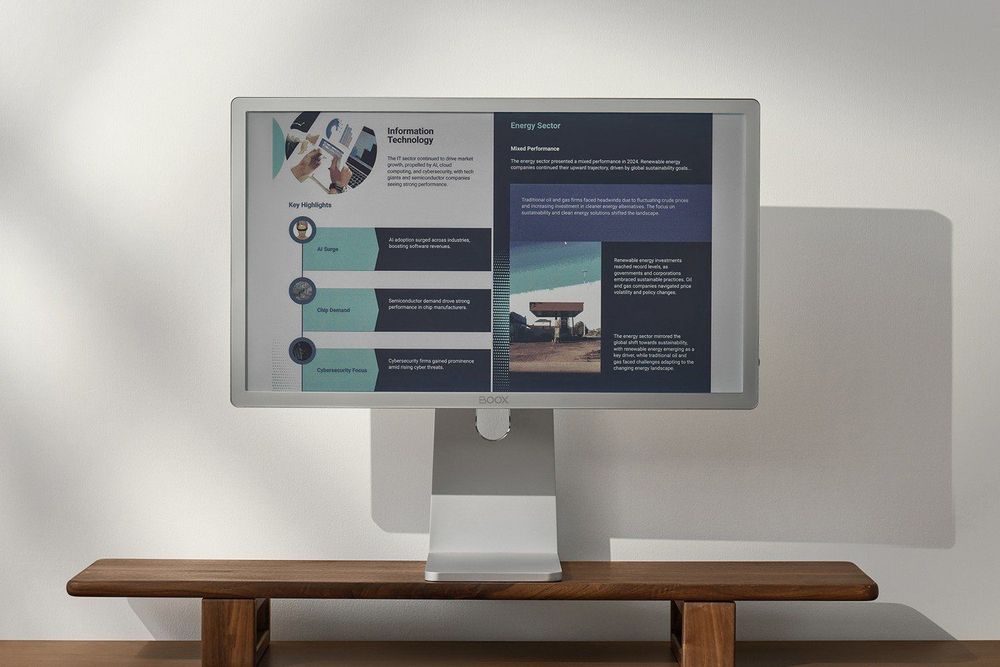 This color e-ink monitor promises it's (almost) fast enough to keep up with YouTube