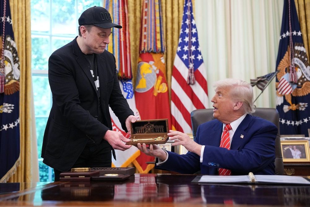 Trump thừa nhận 'Elon thực sự không rời đi' trong buổi họp báo DOGE