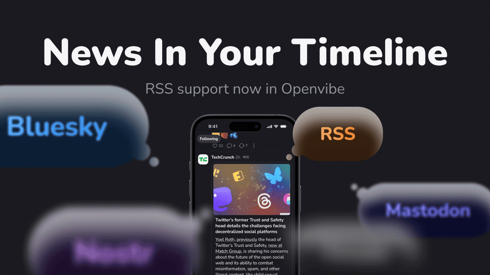 Ứng dụng Openvibe kết hợp tin tức và mạng xã hội